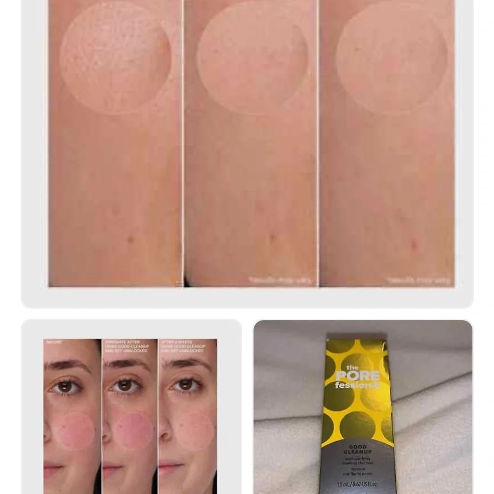 Benefit The POREfessional Good Cleanup Foaming Cleanser - Yellow and Gray